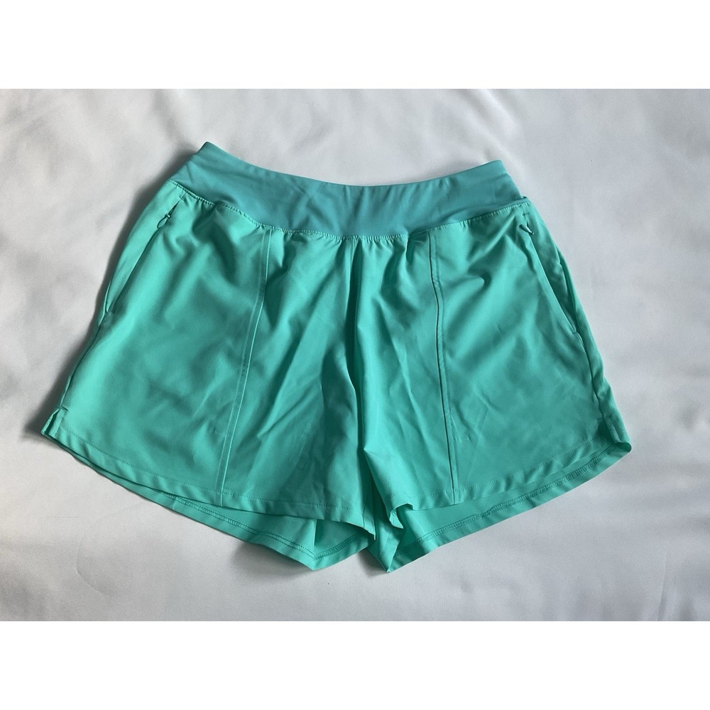 TEK GEAR Women's Solid Workout  Short Mid-Rise With Pockets Size M‎